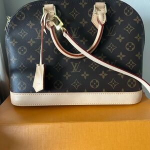 Louis Vuitton Brown Monogram Satchel